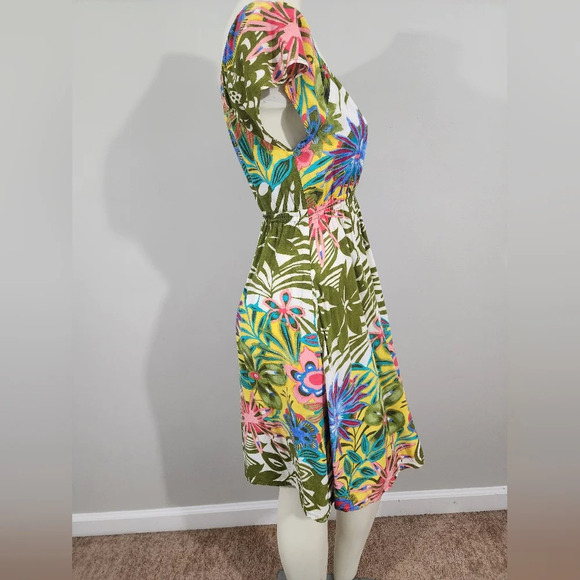Jams world hawaiian sun dress- Womens Size Small - Picture 2 of 10